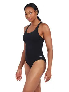 Zoggs - Cottesloe Powerback One Piece Black