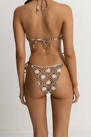 Rhythm - Utopia Crochet Tie Side Hi Cut Pant - Larx