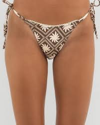 Rhythm - Utopia Crochet Tie Side Hi Cut Pant - Larx