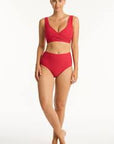Sea Level - Honeycomb High Waist Pant - Larx
