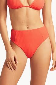 Sea Level - Honeycomb Retro High Waist Pant - Larx