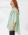 Noosa Shirt - Sage Green