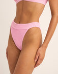 Rhythm - Isla Rib Hi Banded Pants