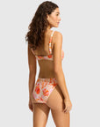 Seafolly - La Mer High Leg Ruched Side Pant - Larx