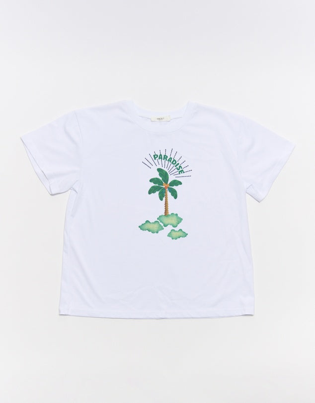 Walnut - Mermaids Paradise Lison T Shirt - Larx