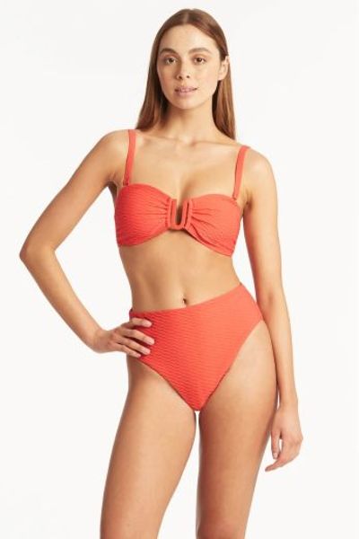 Sea Level - Honeycomb U Bar Bandeau - Larx