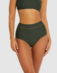 Baku - Rococco High Waist Bikin Pant - Larx