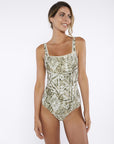 Red Point - Mannar Escote One Piece - Larx