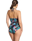 Zoggs - Ruched Bandeau E One Piece Retro Surf