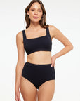 Togs - Honeycomb Textured High Waist Brief - Larx