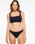 Togs - Honeycomb Textured Underwire Bikini Top - Larx