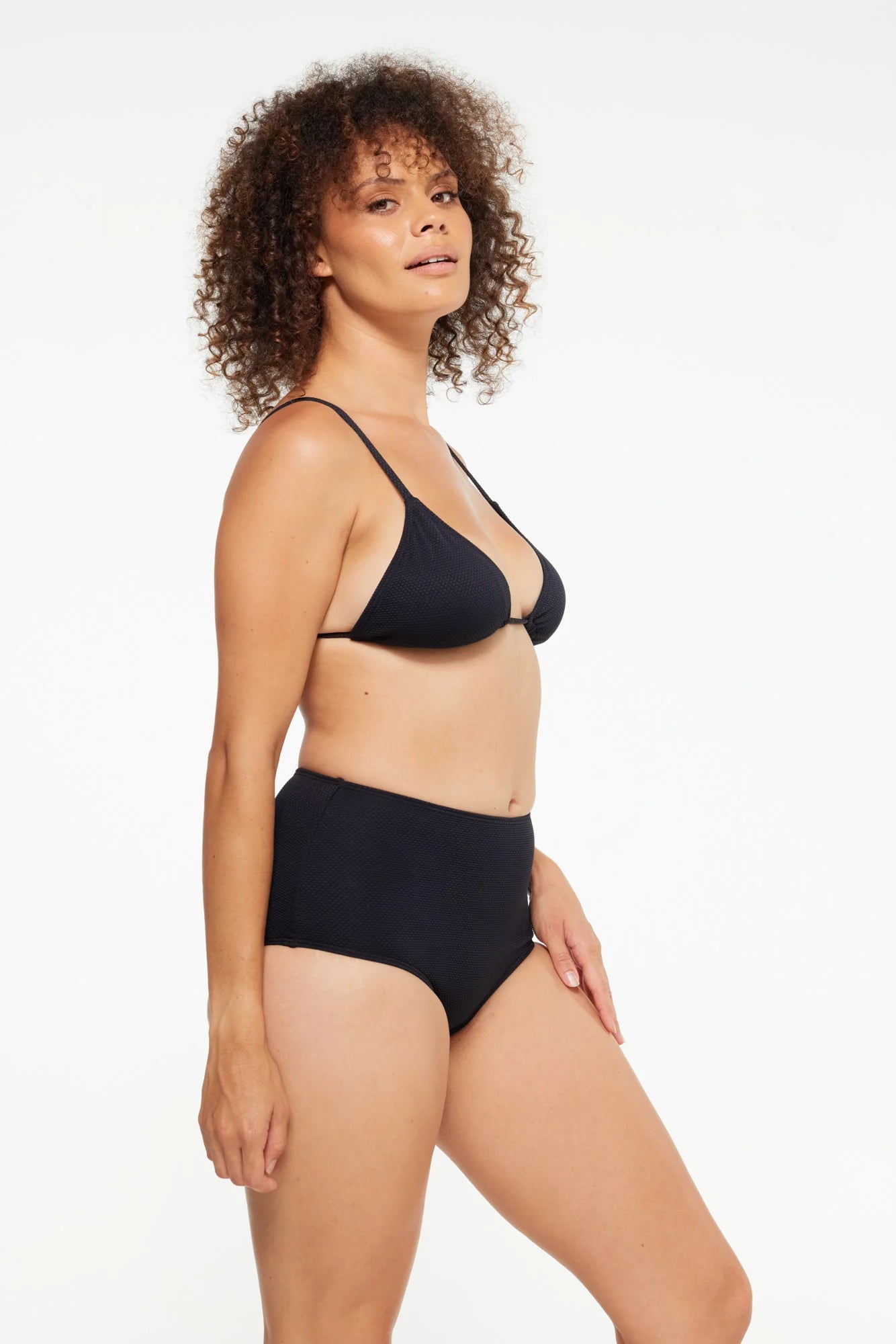Togs - Honeycomb Textured Bikini X Top - Larx