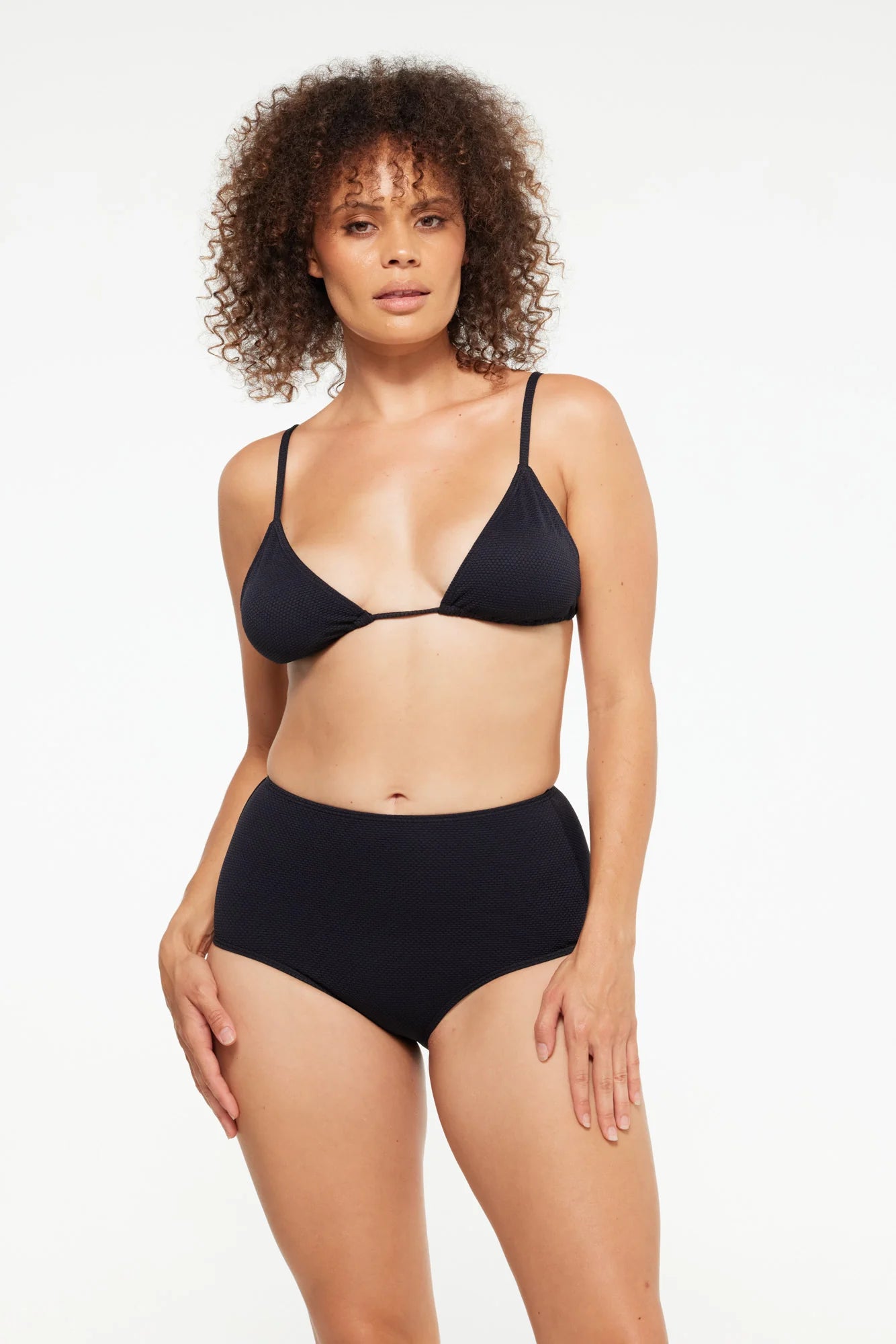 Togs - Honeycomb Textured Bikini X Top - Larx