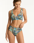 Sea Level - Wildflower Twist Band Mid Pant - Larx