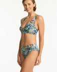 Sea Level - Wildflower Twist Band Mid Pant - Larx