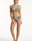 Sea Level - Wildflower Twist Band Mid Pant - Larx