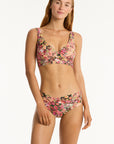 Sea Level - Wildflower Twist Band Mid Pant - Larx