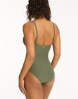 Sea Level - Spinnaker Cross Front One Piece - Larx