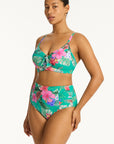 Sea Level - Pacifico High Waist Gathered Side Pant - Larx