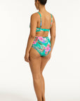 Sea Level - Pacifico High Waist Gathered Side Pant - Larx