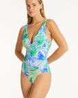 Sea Level - Key Largo Longline Tri One Piece - Larx