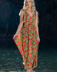 Cienna - Lucia Tie Maxi Dress - Larx
