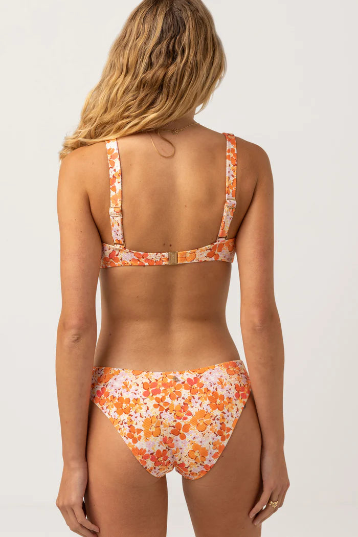 Rhythm - Rosa Floral Support Tall Tri Top - Larx