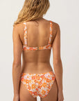 Rhythm - Rosa Floral Support Tall Tri Top - Larx