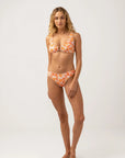 Rhythm - Rosa Floral Support Tall Tri Top - Larx