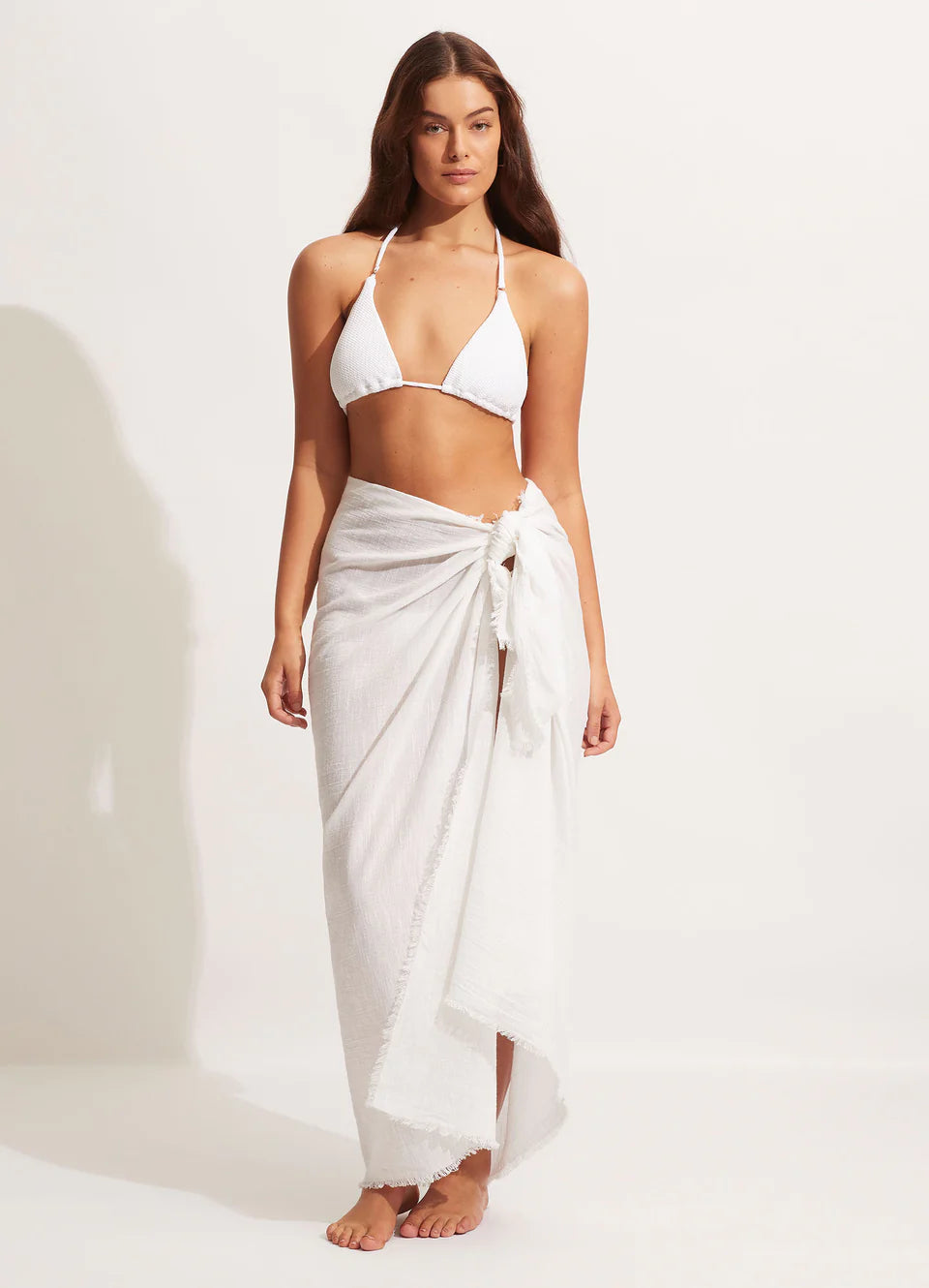Seafolly - Essentials Textured Cotton Beach Wrap