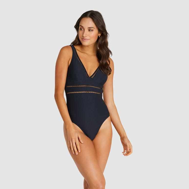Baku - Rococco Long Line One Piece Nero