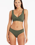 Sea Level - Essentials Mid Bikini Pant - Larx
