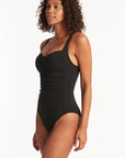 Sea Level - Essentials Twist Front Multifit One Piece - Larx
