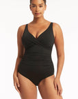 Sea Level - Essentials Cross Front Multifit One Piece - Larx