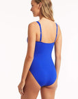 Sea Level - Essentials Twist Front Multifit One Piece - Larx