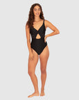 Rococco Cut Out One Piece Swimsuit