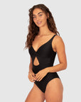 Rococco Cut Out One Piece Swimsuit