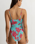 Rhythm - Inferna Floral Scrunched Side One Piece