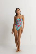 Load image into Gallery viewer, Rhythm - Inferna Floral Scrunched Side One Piece
