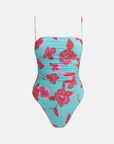 Rhythm - Inferna Floral Scrunched Side One Piece