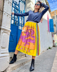 ME369 - Alexa Printed Skirt