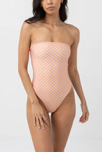 Load image into Gallery viewer, Rhythm - Cayman Geo Strapless One Piece

