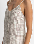 Rhythm - Rumi Check Romper