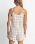 Rhythm - Rumi Check Romper