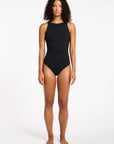 Jets - Jetset High Neck One Piece Black