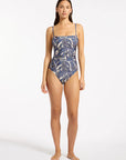 Jets - Oasis Paisley Minimal Tank One Piece