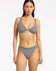 Jets - Spring Geo Underwire Triangle Bikini Top