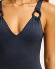 Seafolly - Poolside V-Neck One Piece