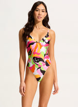 Load image into Gallery viewer, Seafolly - Rio V Neck One Piece
