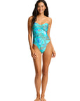 Seafolly - La Mer Twist Bandeau One Piece